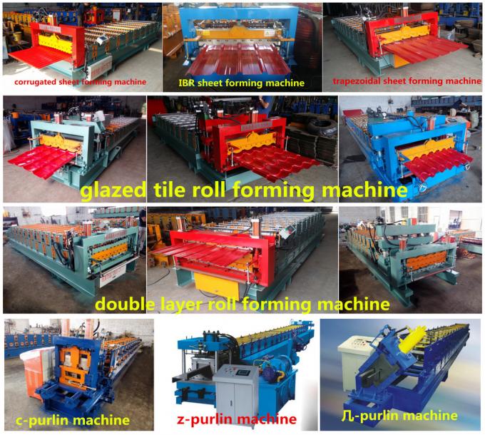 Rollo del decking del piso de los perfiles de la dobladora fría de Xindingli/del acero frío que forma la máquina 915