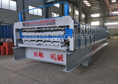 China Tejado del metal de la alta capacidad que forma la máquina para la placa de acero del grueso de 0,3 - de 0.8m m proveedor