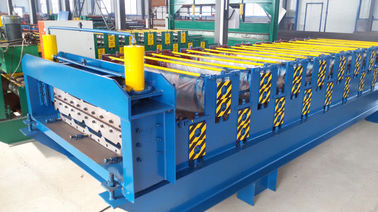 China La teja de techumbre de aluminio lamina la formación de las máquinas con el 12m/velocidad mínima proveedor