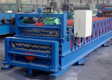 China rollo de la capa doble 380V que forma la máquina, cubriendo el rollo de la hoja que forma la máquina  proveedor