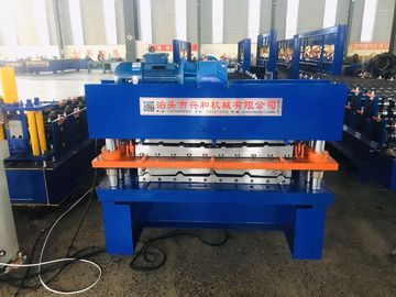 China la eficacia alta del panel de la capa doble lamina la formación de la máquina proveedor