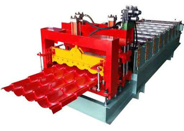 China Rollo acanalado color gris de la hoja que forma la máquina con la guillotina hidráulica 2 proveedor