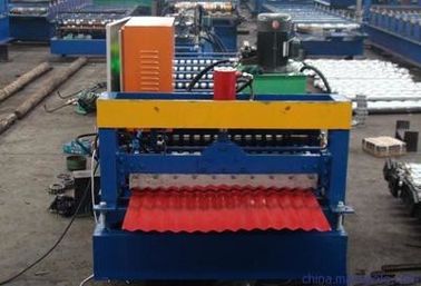 China Rollo automático del perfil del cinc IBR del metal que forma tamaño de las máquinas 7600*1300*1500m m proveedor