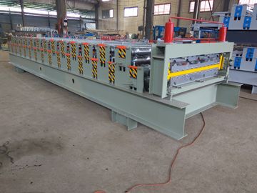 China Rollo hidráulico de la capa doble que forma condición del corrugación de la hoja de la máquina IBR la nueva proveedor