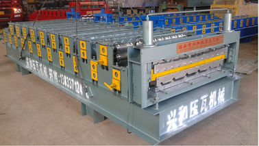 China 840-910 la capa doble teja la fabricación de la maquinaria de la máquina/del material de construcción proveedor