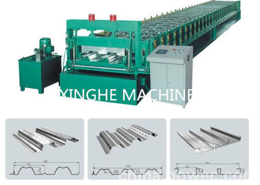 Rollo trapezoidal ahorro de energía de la hoja que forma la máquina, máquina de la formación en frío  proveedor